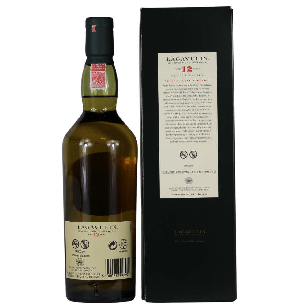 Lagavulin 12 Jahre Cask Strength Bottled 2015 56,8% 0,7l