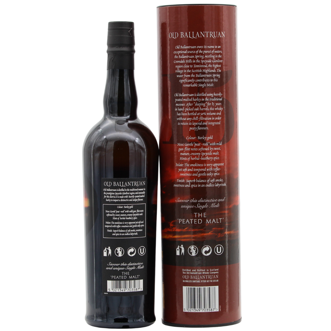 Old Ballantrum 15 Jahre 50% 0,7l