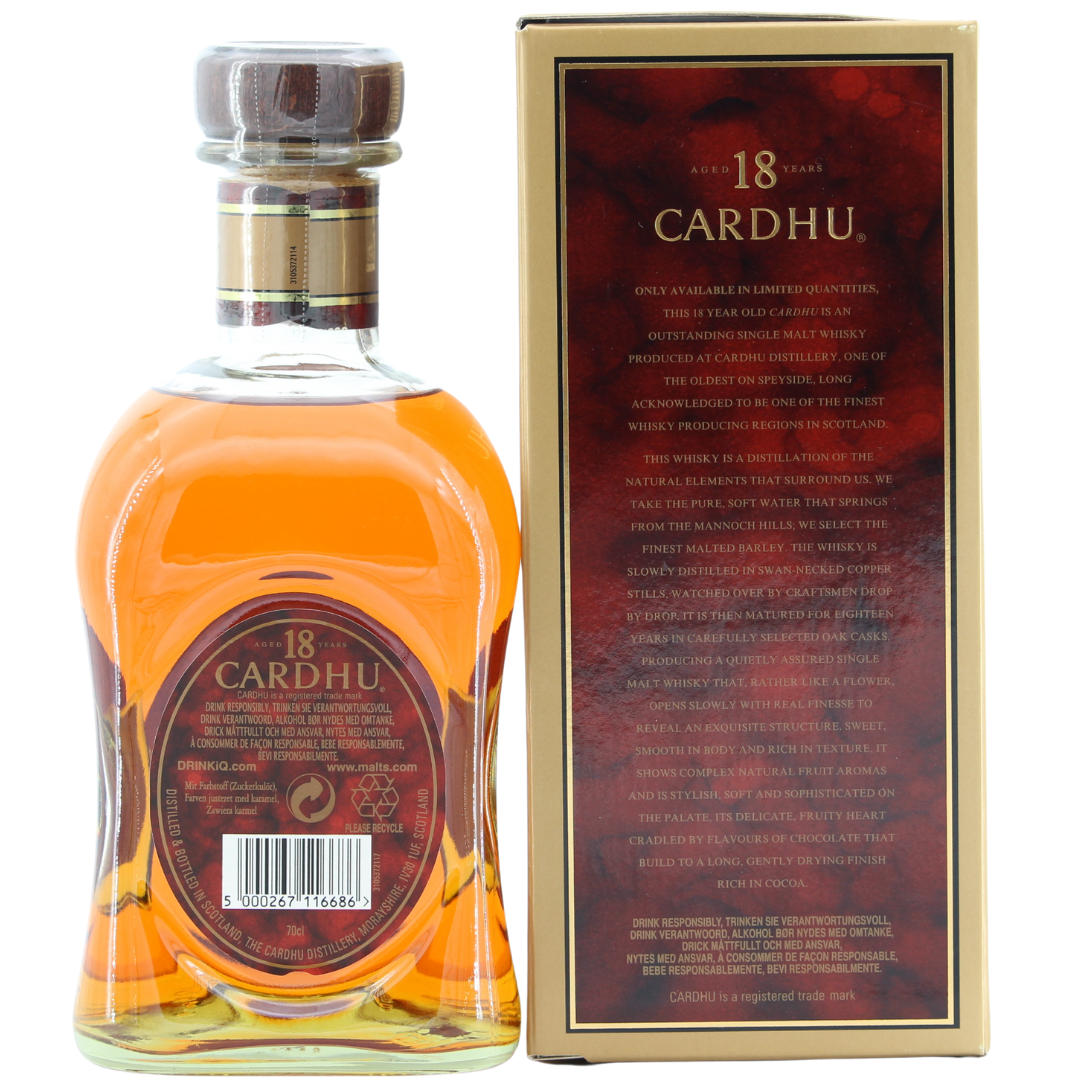 Cardhu 18 Jahre (Bottled ca. 2012) 40% 0,7l