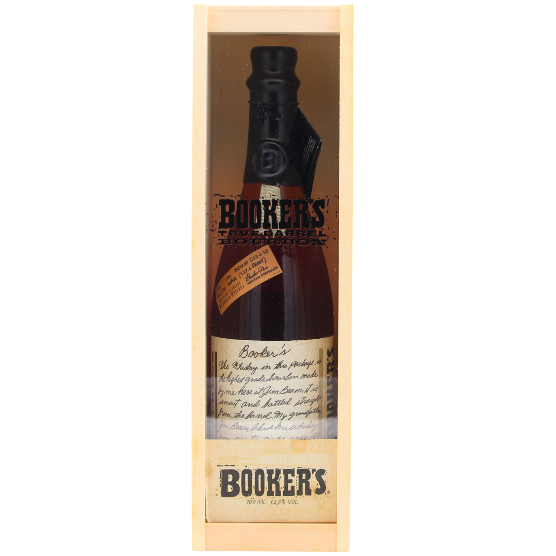Booker's Bourbon Whiskey 7 Jahre Batch No. C03-I-16 63,7% 0,7l