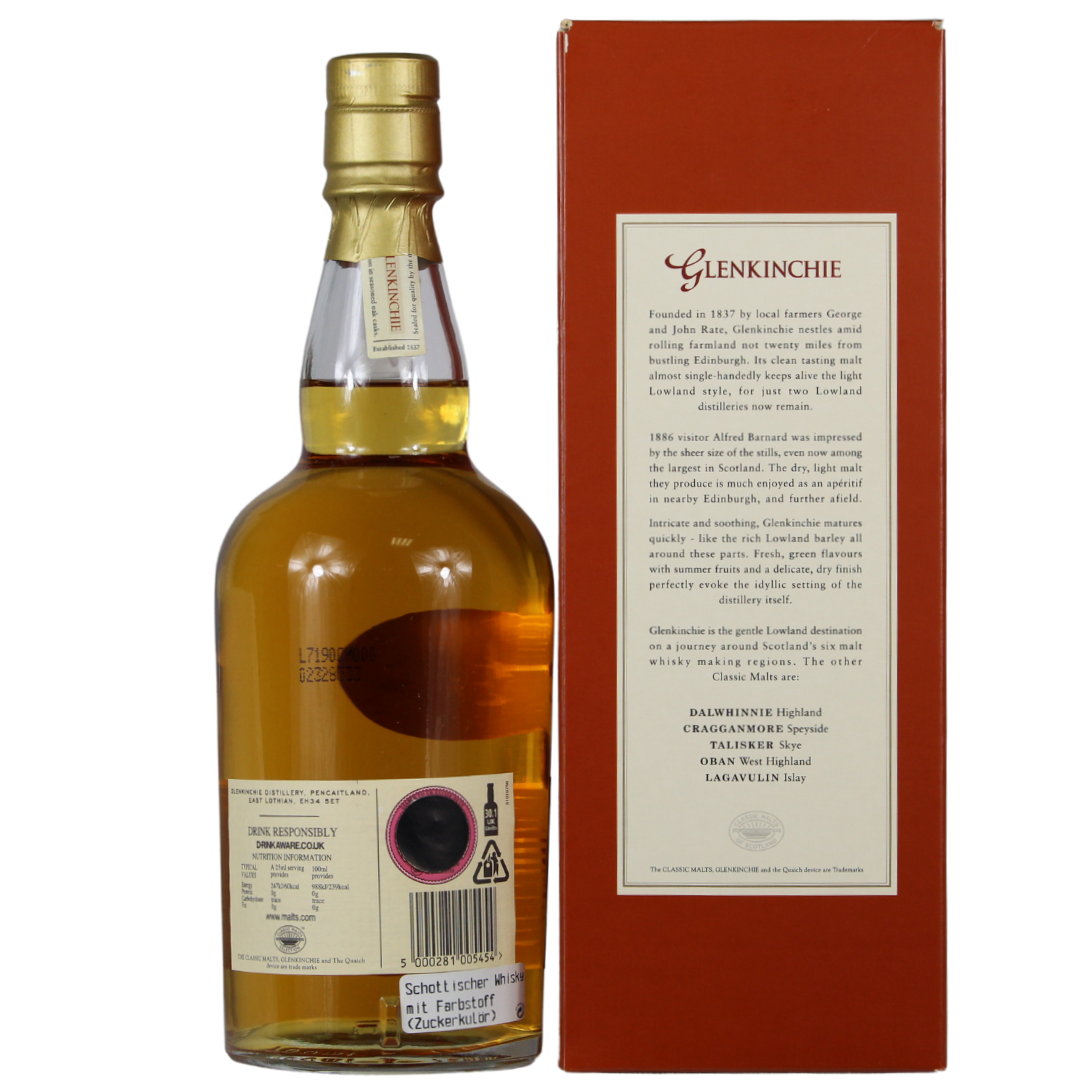 Glenkinchie 10 Jahre 43% 0,7l