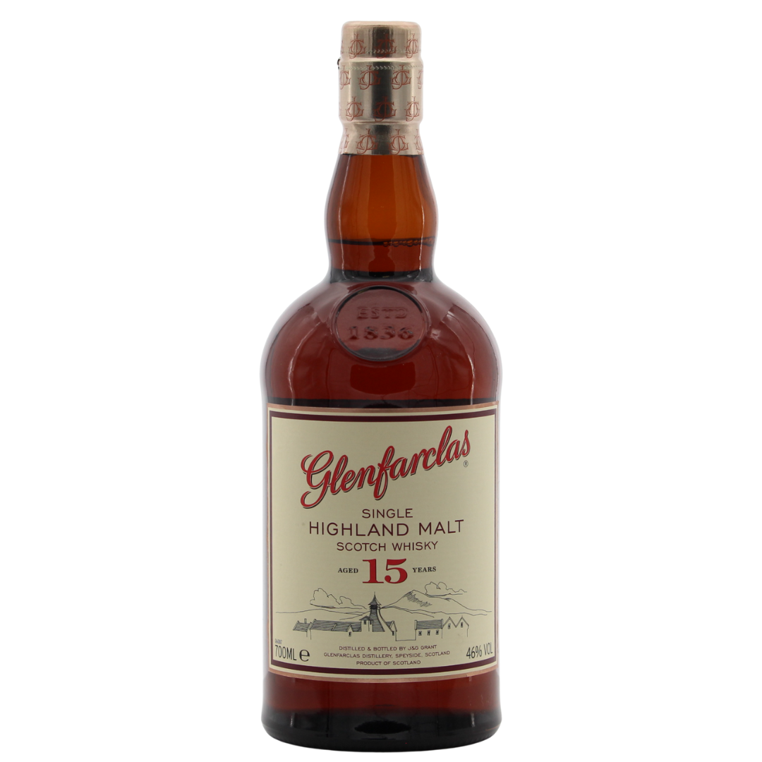 Glenfarclas 15 Jahre (Bottled 2008 - ohne Tube) 46% 0,7l