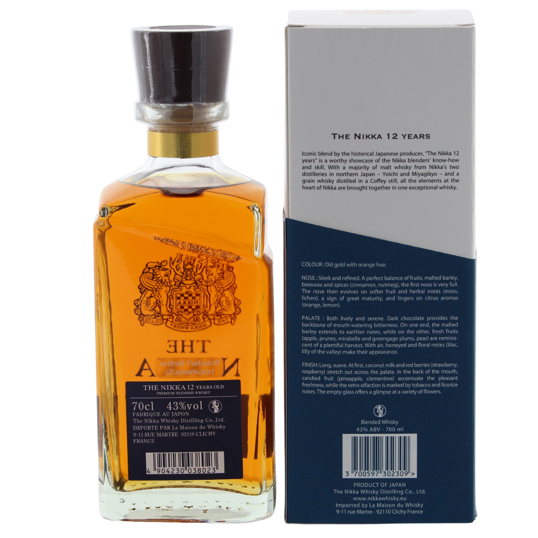 Nikka 12 Jahre Premium Blended Whisky 43% 0,7l