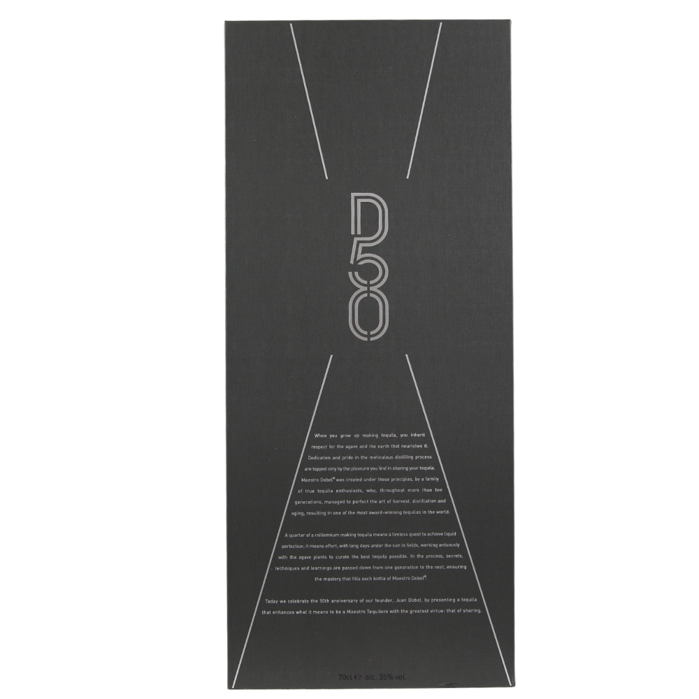 Maestro Dobel "50" Cristalino 35% 0,7l