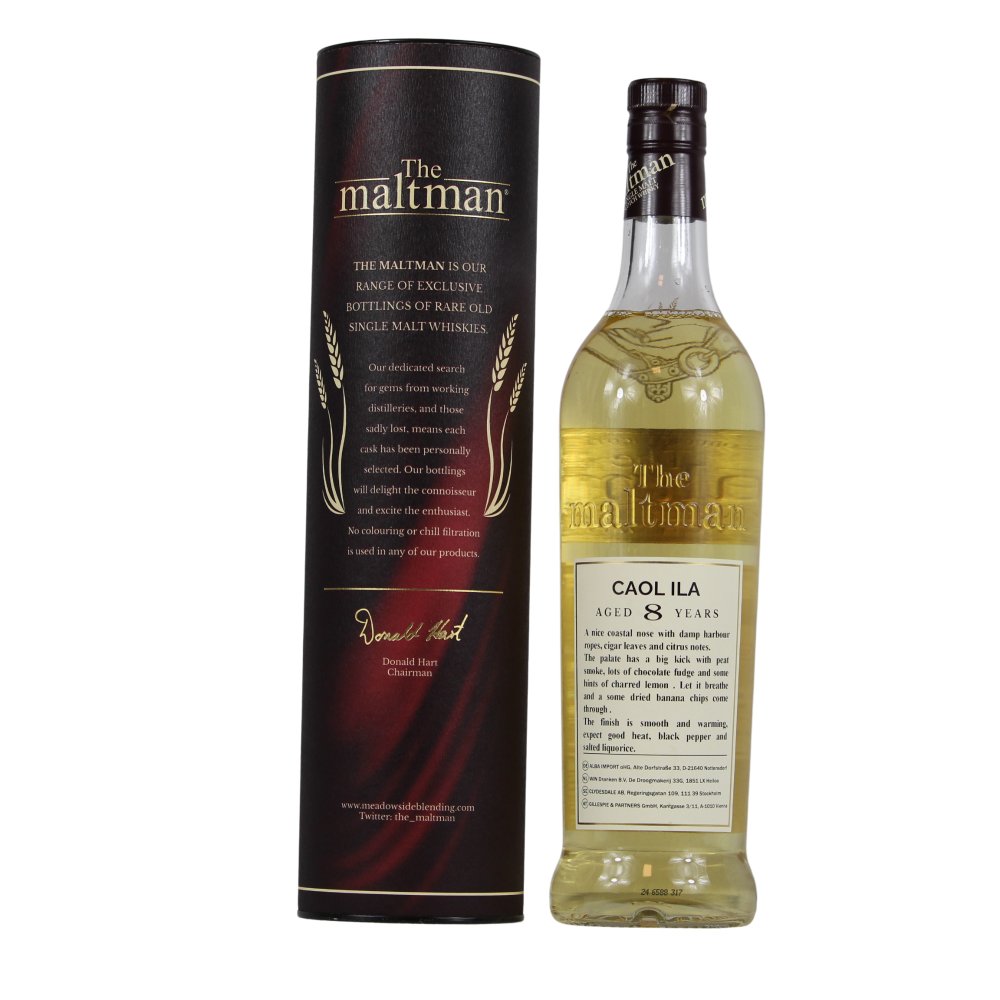 Caol Ila 8 Jahre The Maltman 53,9% 0,7l