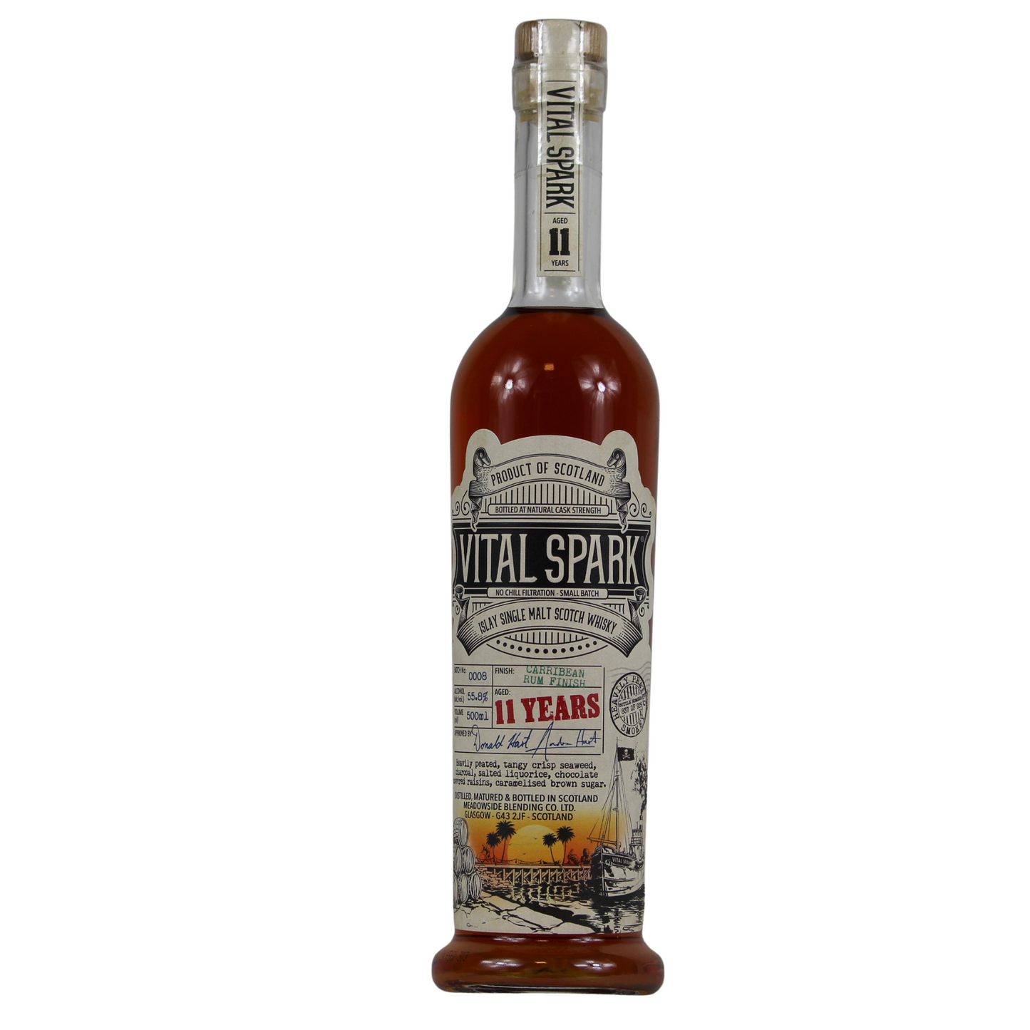 Vital Spark 11 Jahre The Maltman Carribean Rum Cask 55,8% 0,5l