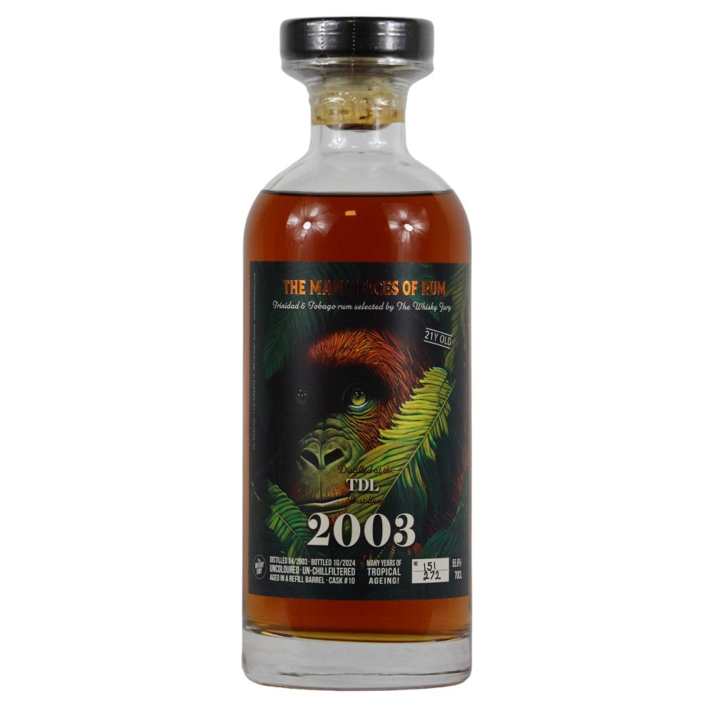 TDL Rum 2003 Many Faces of Rum The Whisky Jury 55,6% 0,7l