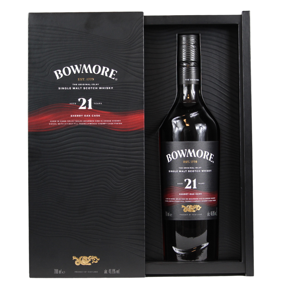 Bowmore 21 Jahre Sherry Oak Cask 46,8% 0,7l