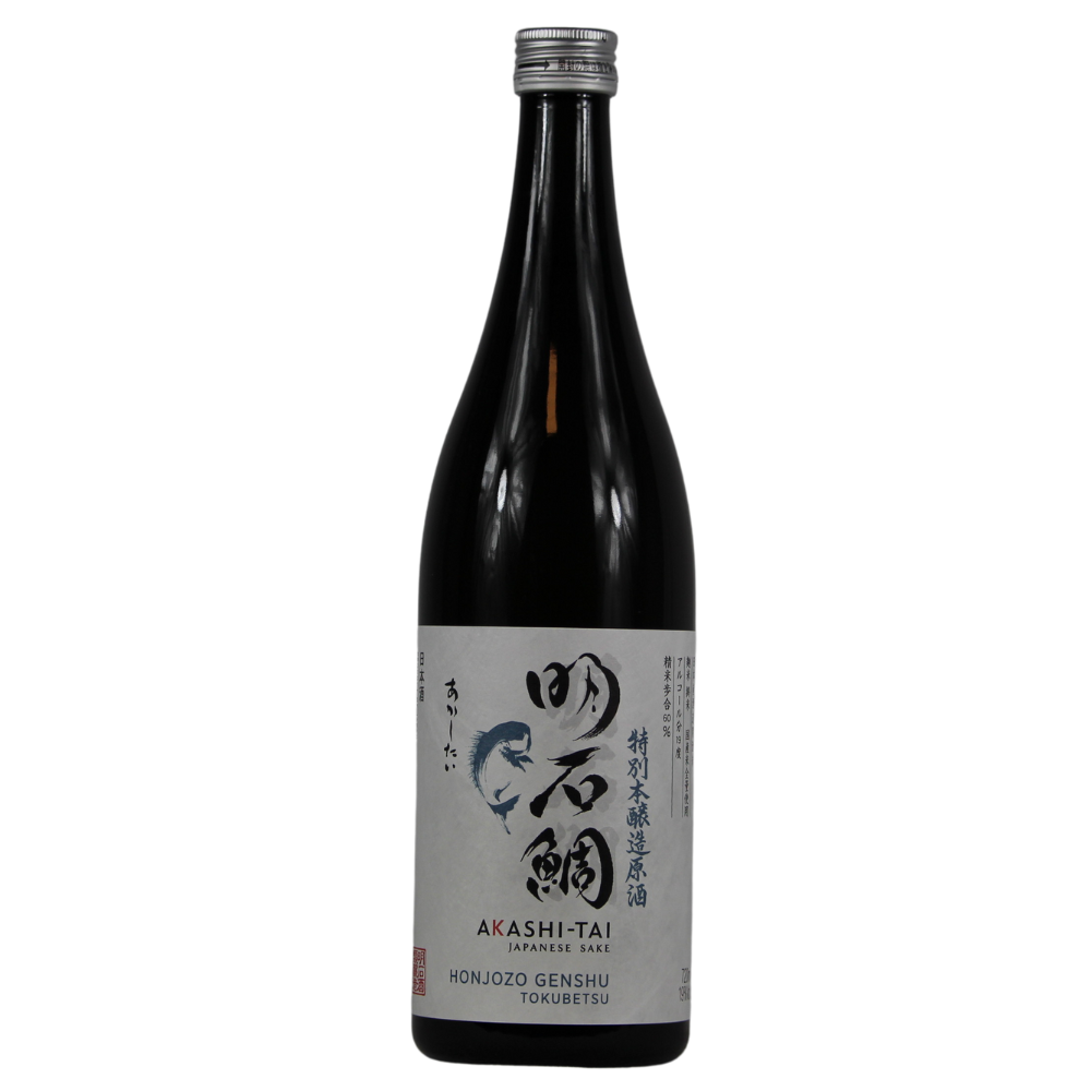 Akashi-Tai Japanese Sake Honjozo Genshu Tokubetsu 19% 0,7l