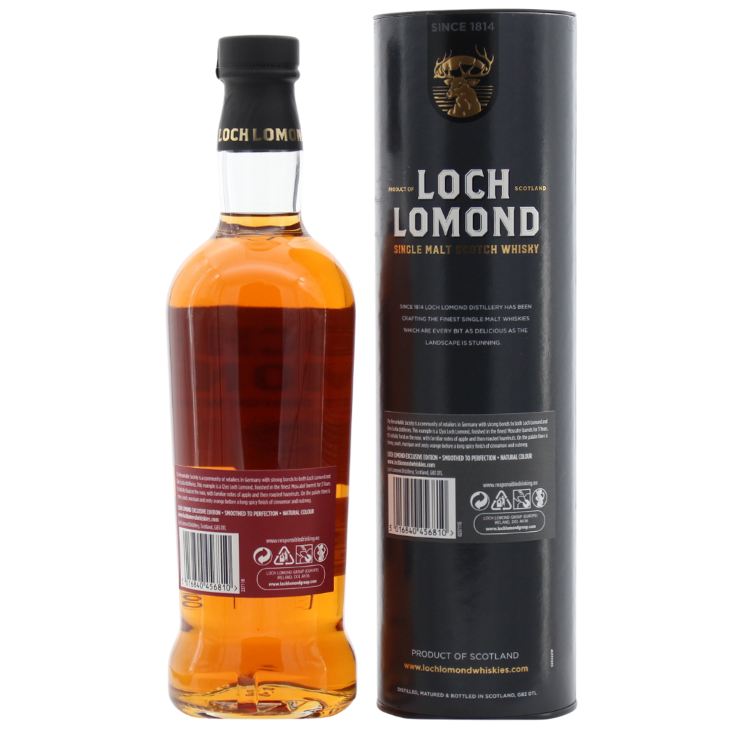 Loch Lomond 12 Jahre Remarkable Society Moscatel Finish 46% 0,7l
