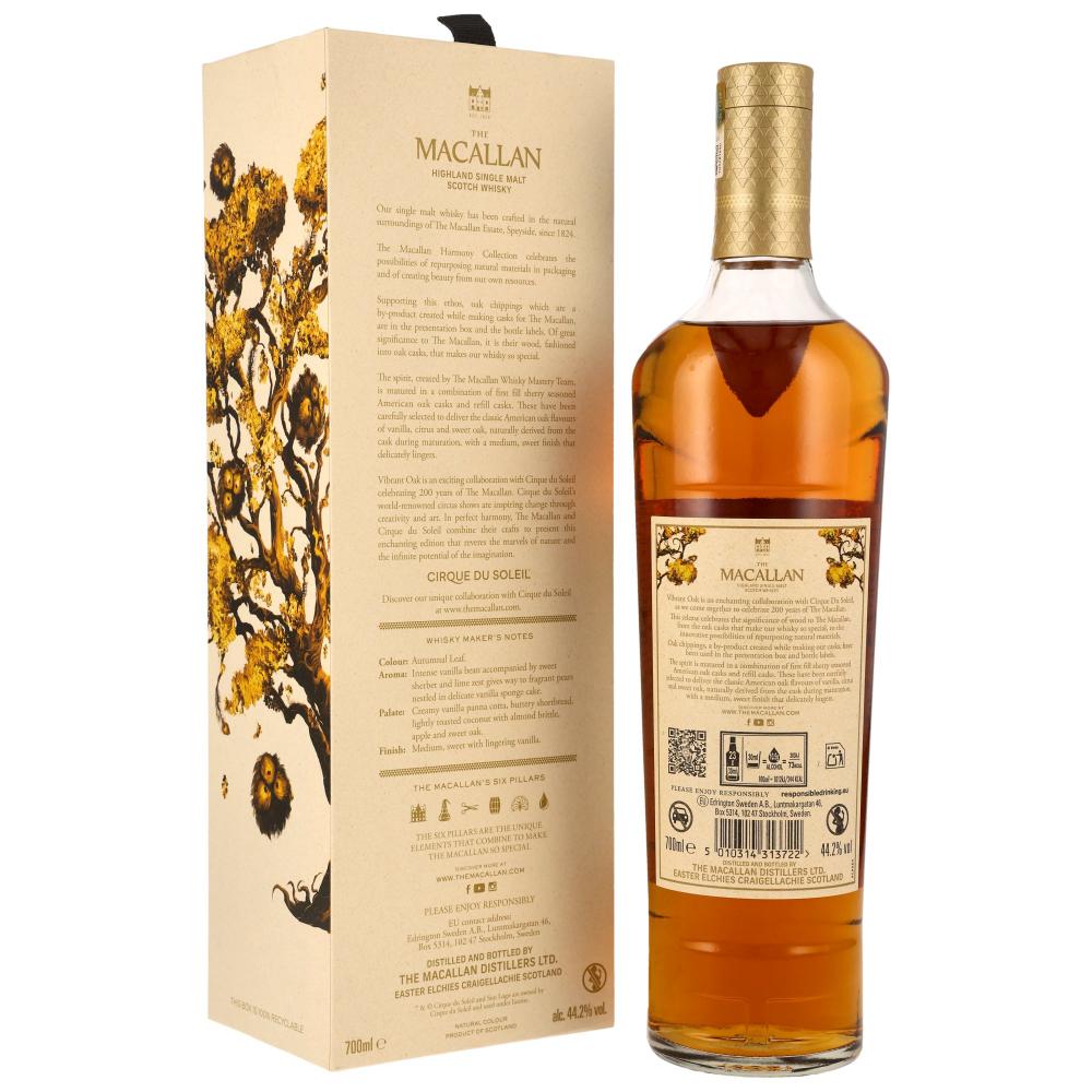 Macallan Vibrant Oak Harmony Collection 44,2% 0,7l