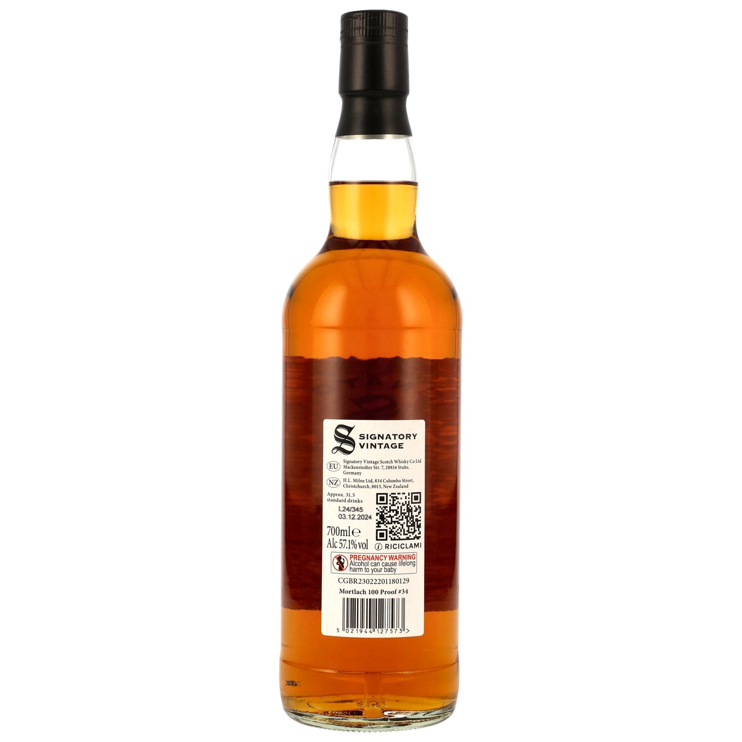 Mortlach 11 Jahre SV 100 Proof Collection #34 57,1% 0,7l