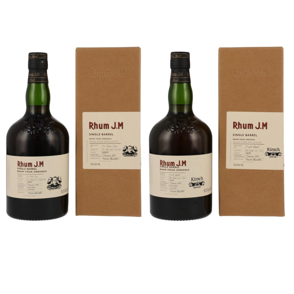 Rhum J.M Bundle Single Barrel Martinique Rhum