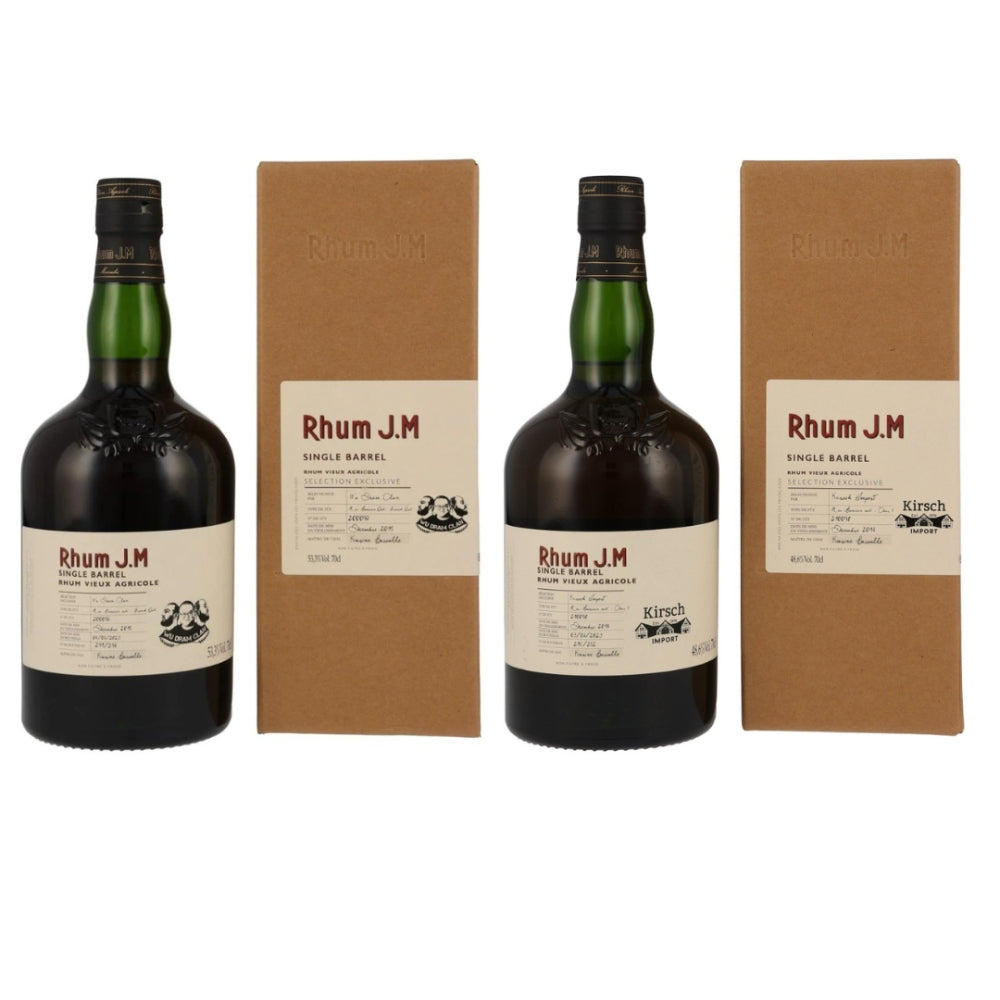 Rhum J.M Bundle 2 Single Barrel Martinique Rhum