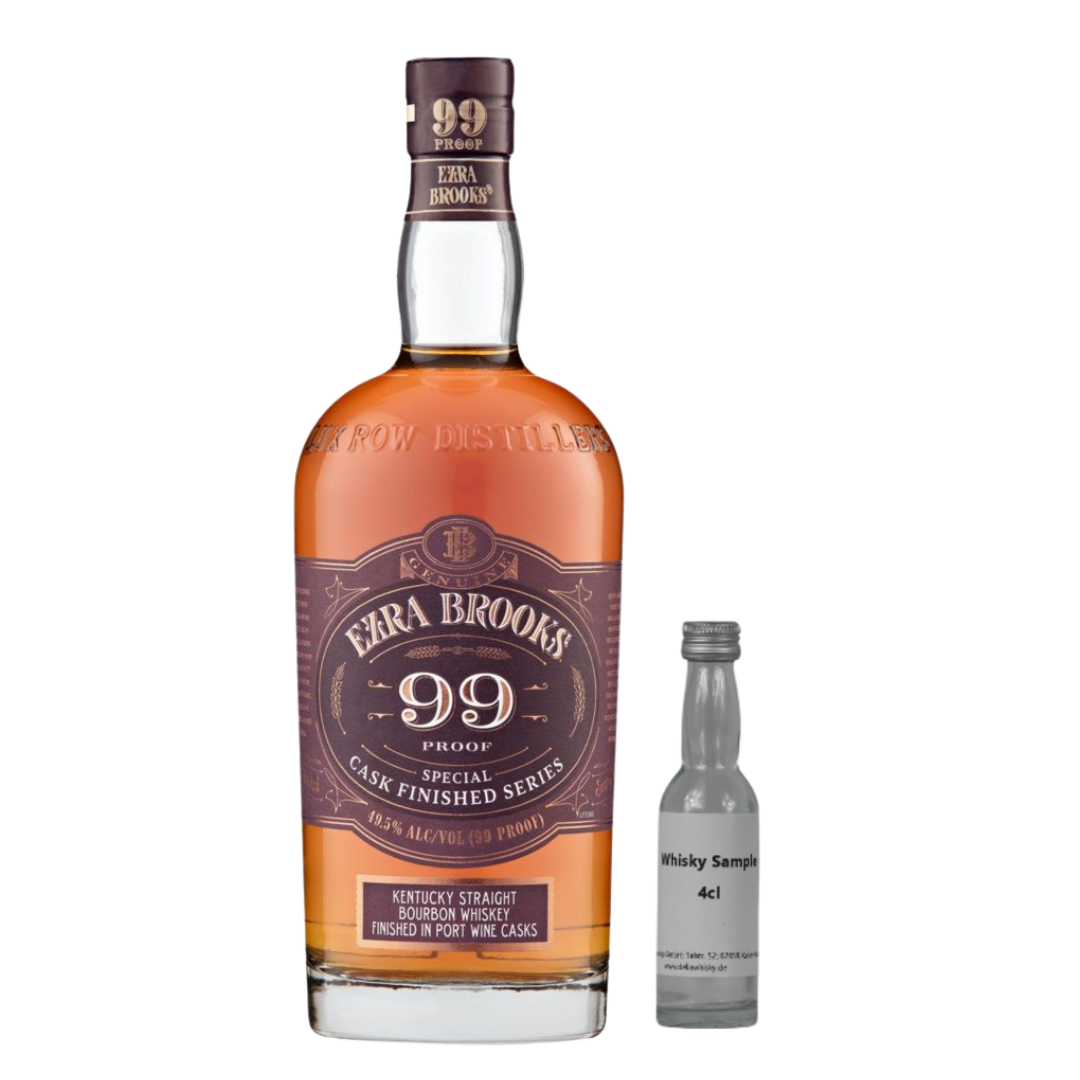 SAMPLE 4cl Ezra Brooks 99 Port Cask Finish 49.5%