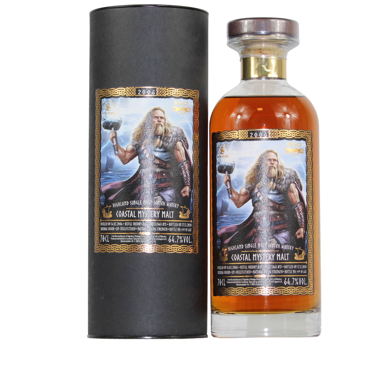 Signatory Vintage Vikings Set 56,2-68,1% 5x 0,7l