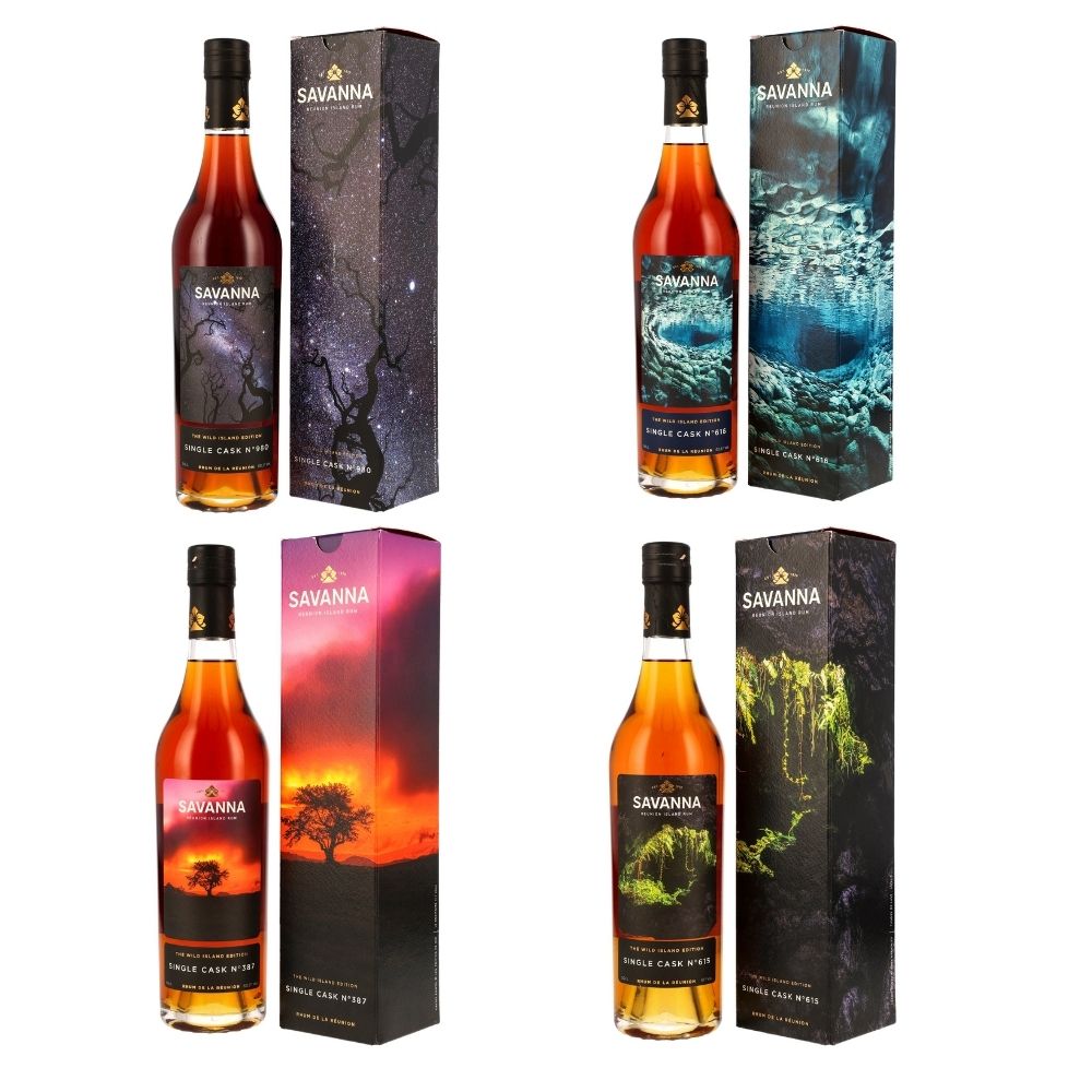 Gamme Savanna Wild - Les 4 bouteilles de 4 x 0,5 l