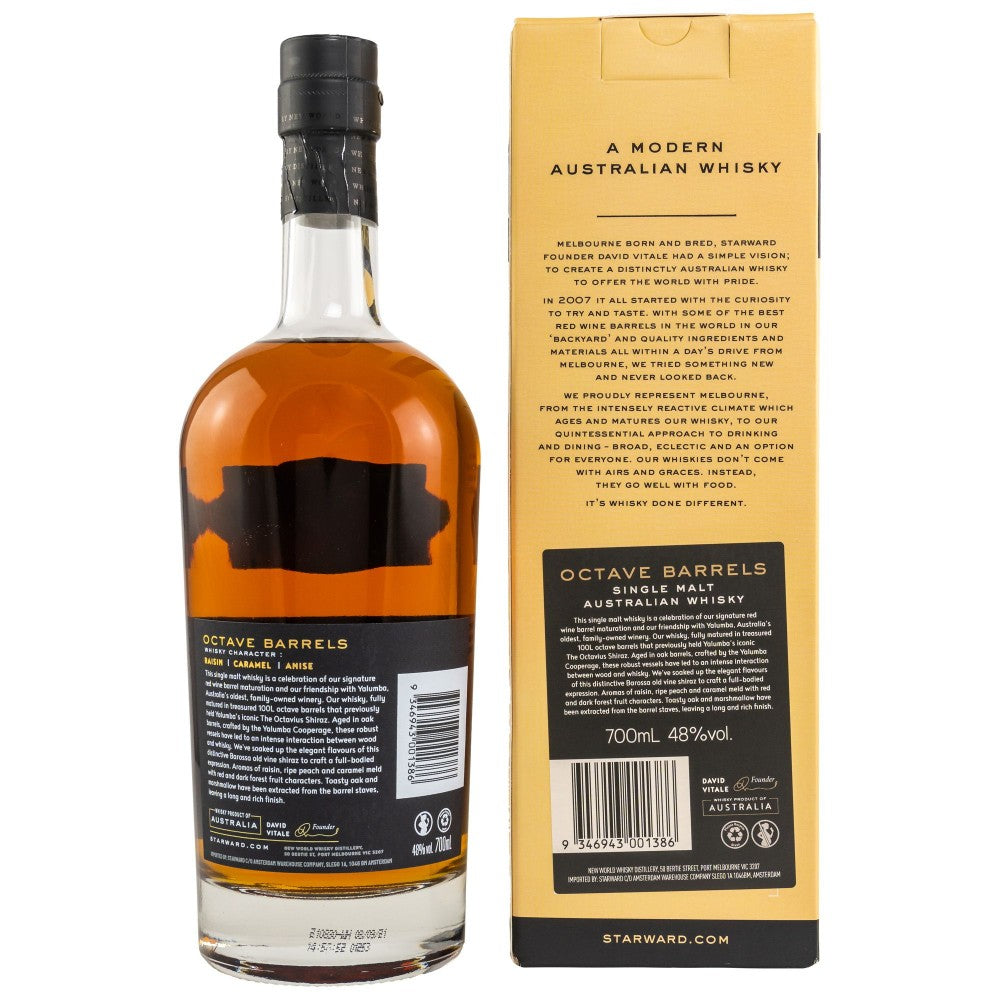 Starward Octave Barrels 48% 0,7l