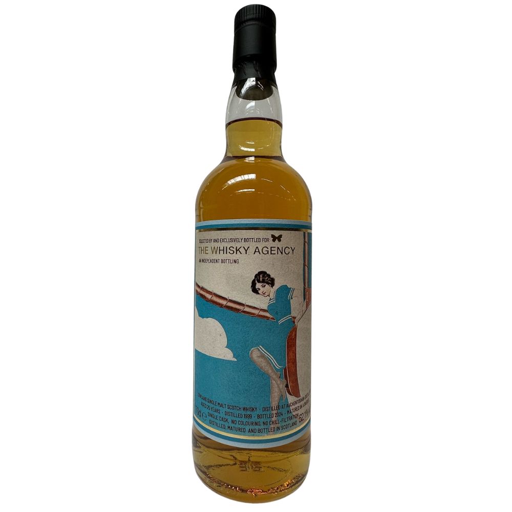 Auchentoshan 25 Jahre 1999/2024 The Whisky Agency 52,1% 0,7l