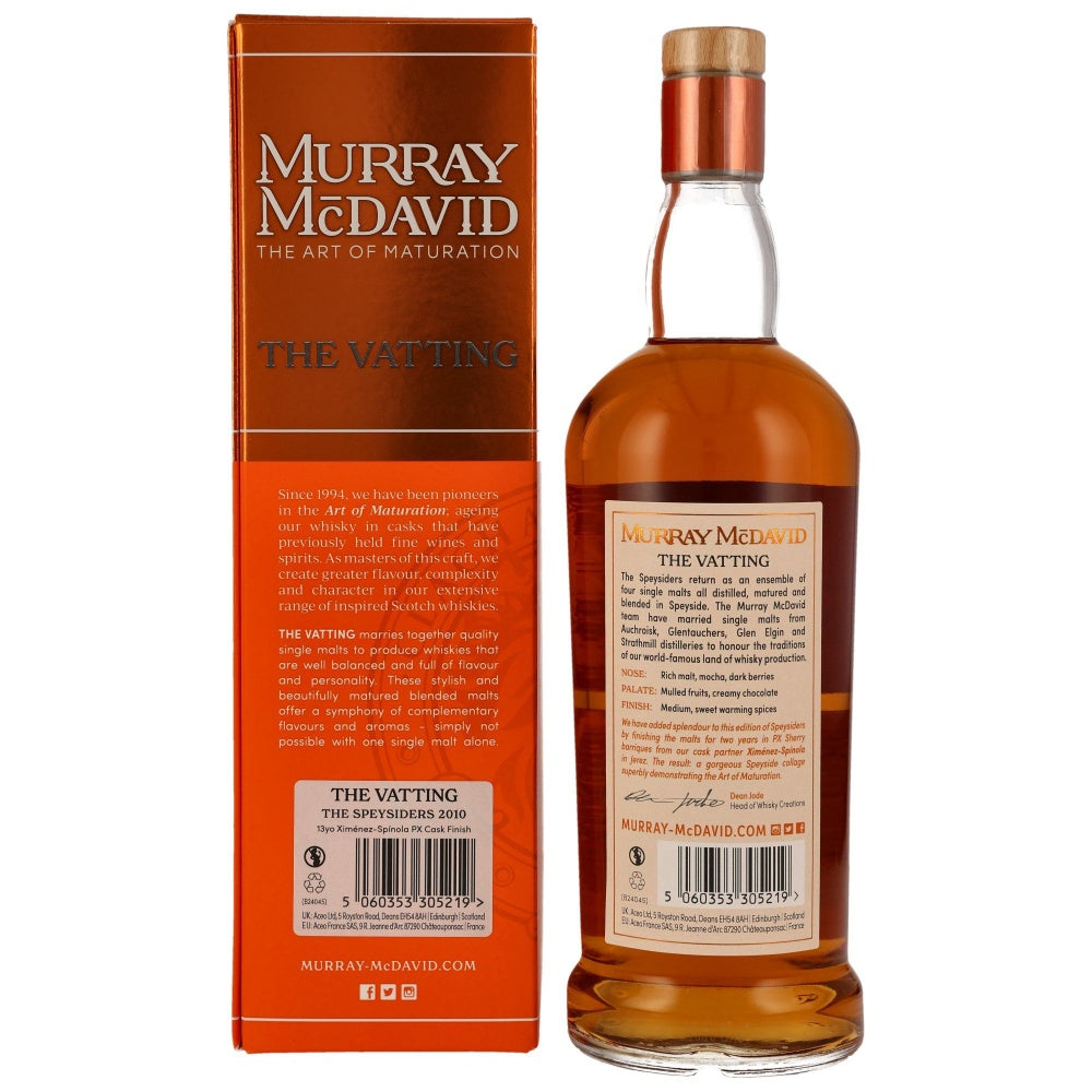 The Speyside 2010/2024 The Vatting Murray McDavid 54,1% 0,7l