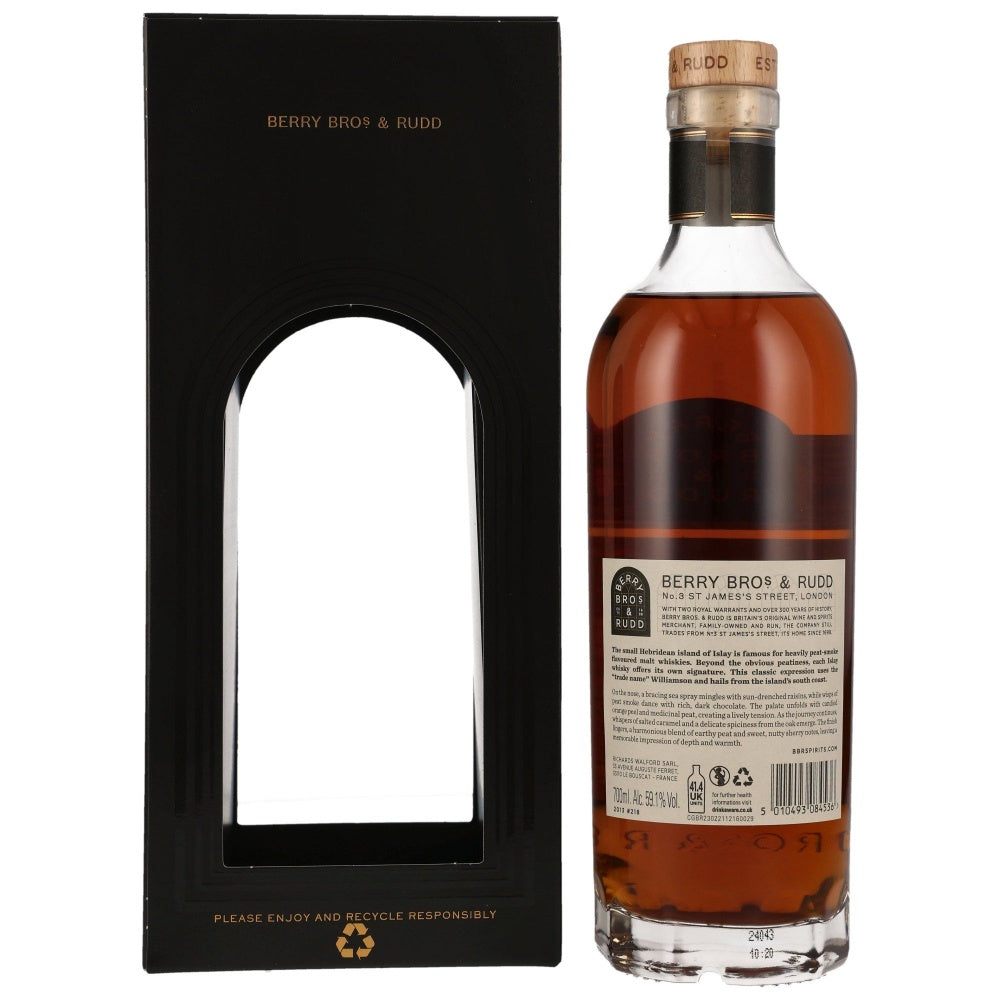 Williamson 2013/2024 Single Cask Berry Bros & Rudd #218 59,1% 0,7l