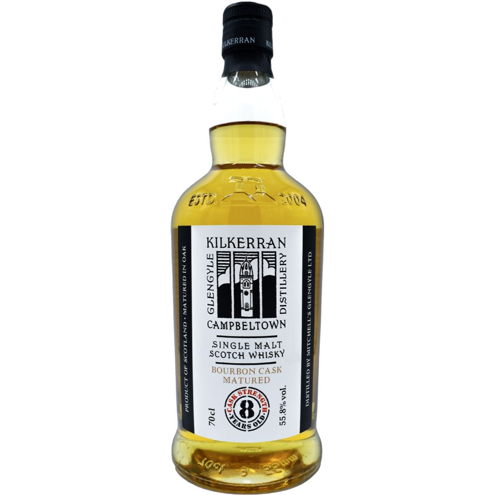 Kilkerran 8 Jahre Bourbon Cask Matured 55,8% 0,7l