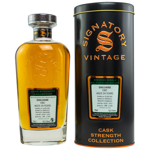 Dailuaine 1997/2022 24 Jahre Signatory Vintage
