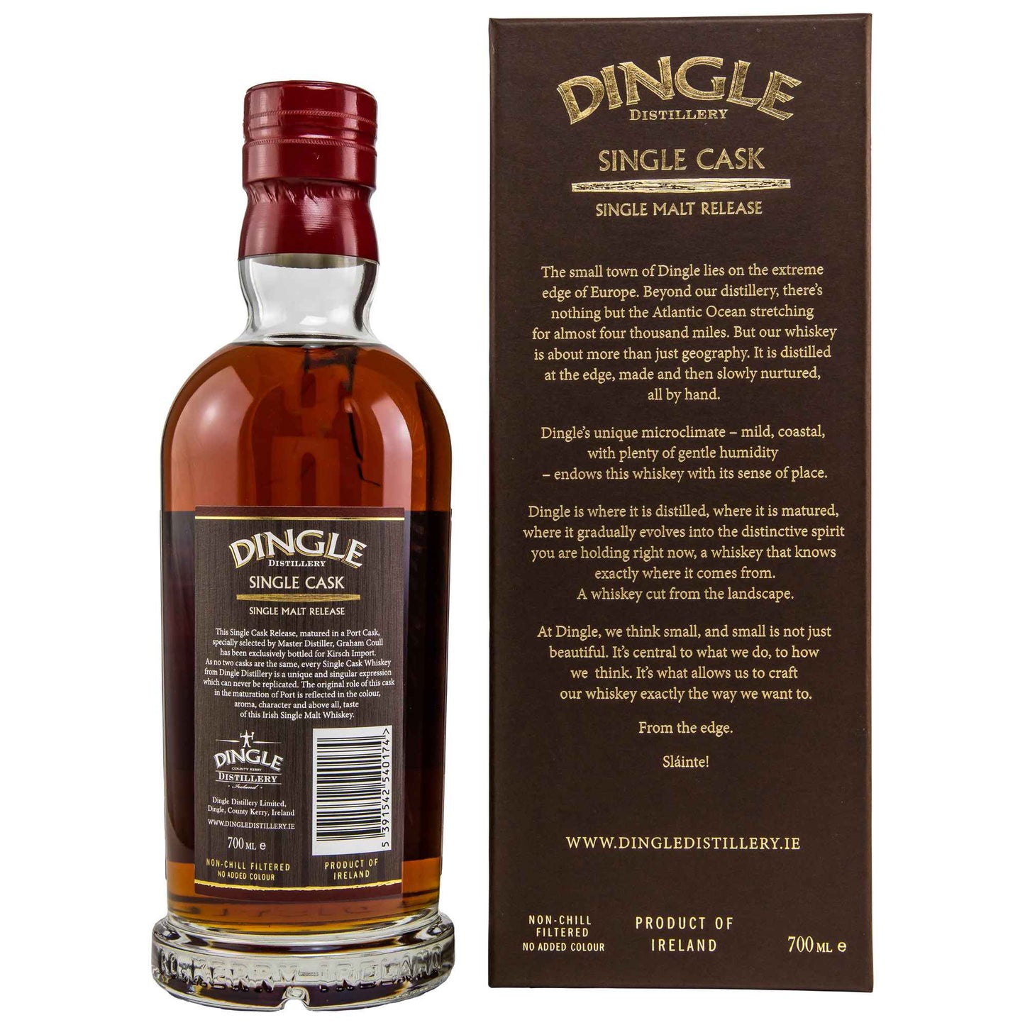 Dingle Single Cask Rückseite