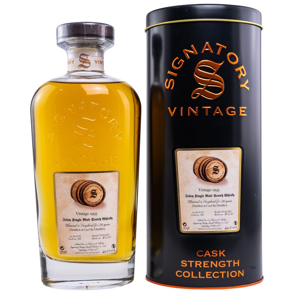 Caol Ila 26 Jahre Signatory Vintage Cask #708 49,2% 0,7l