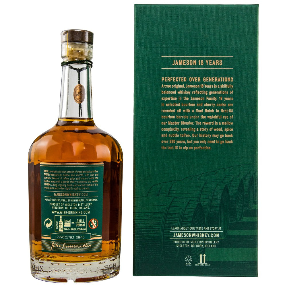Jameson 18 Jahre Triple Distilled