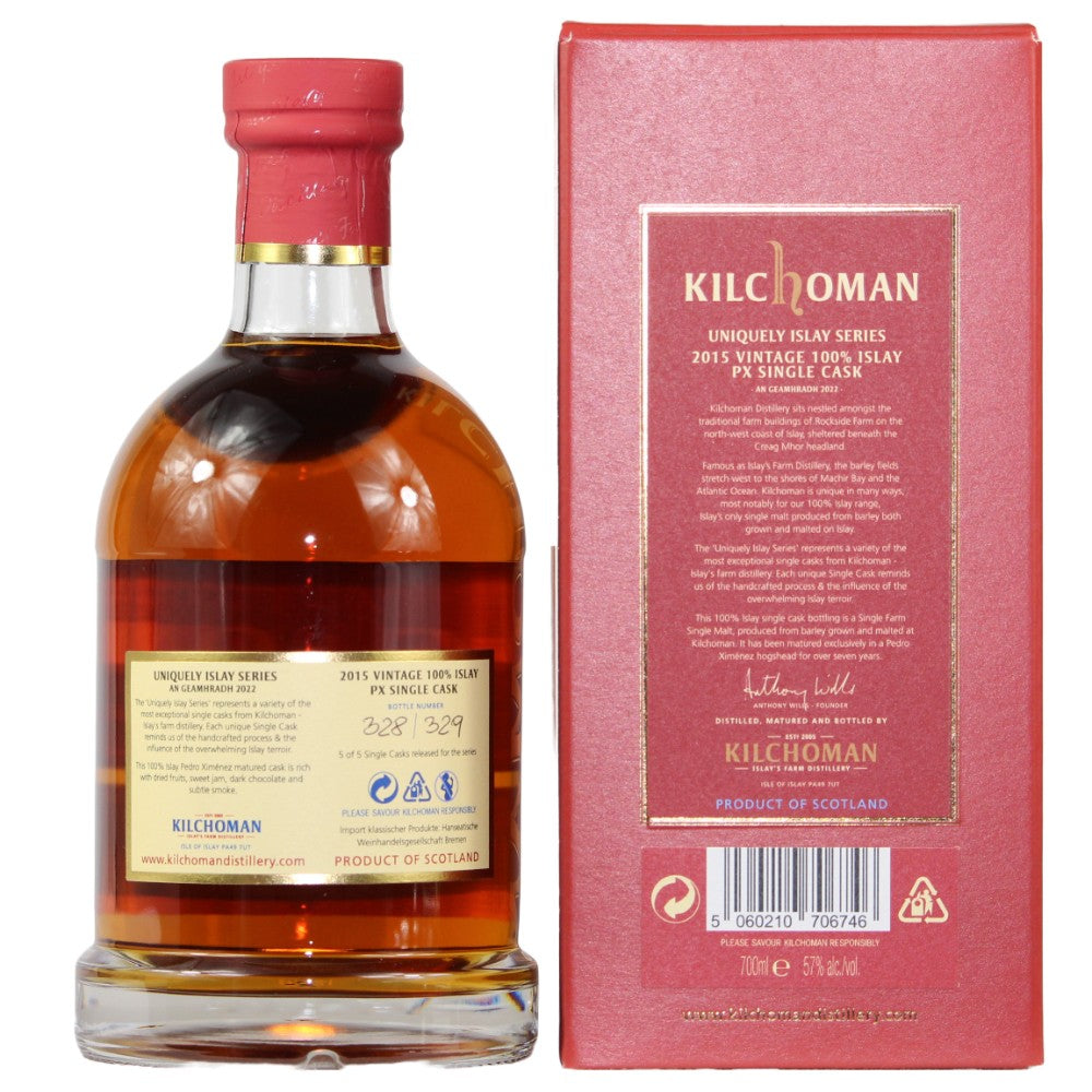 Kilchoman 2015/2022 PX Single Cask