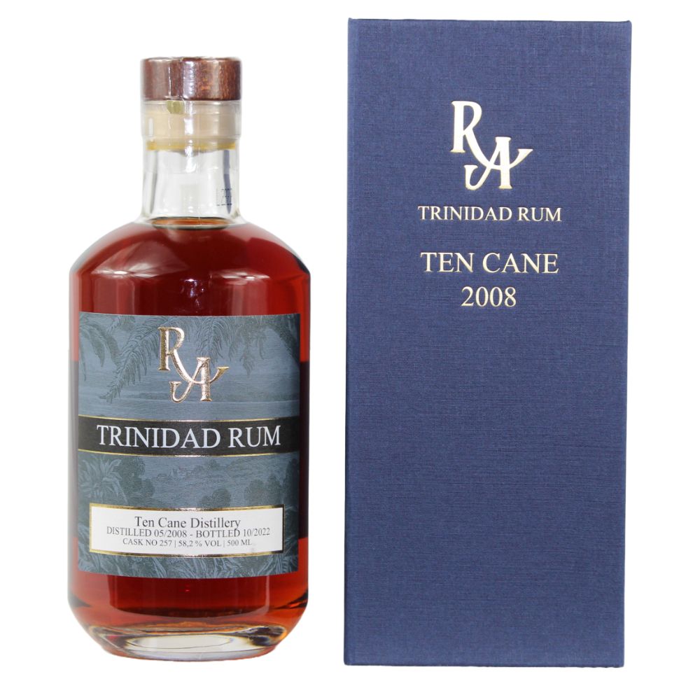 RA Trinidad Ten Cane 2008 Rum 58.2% 0.5l –