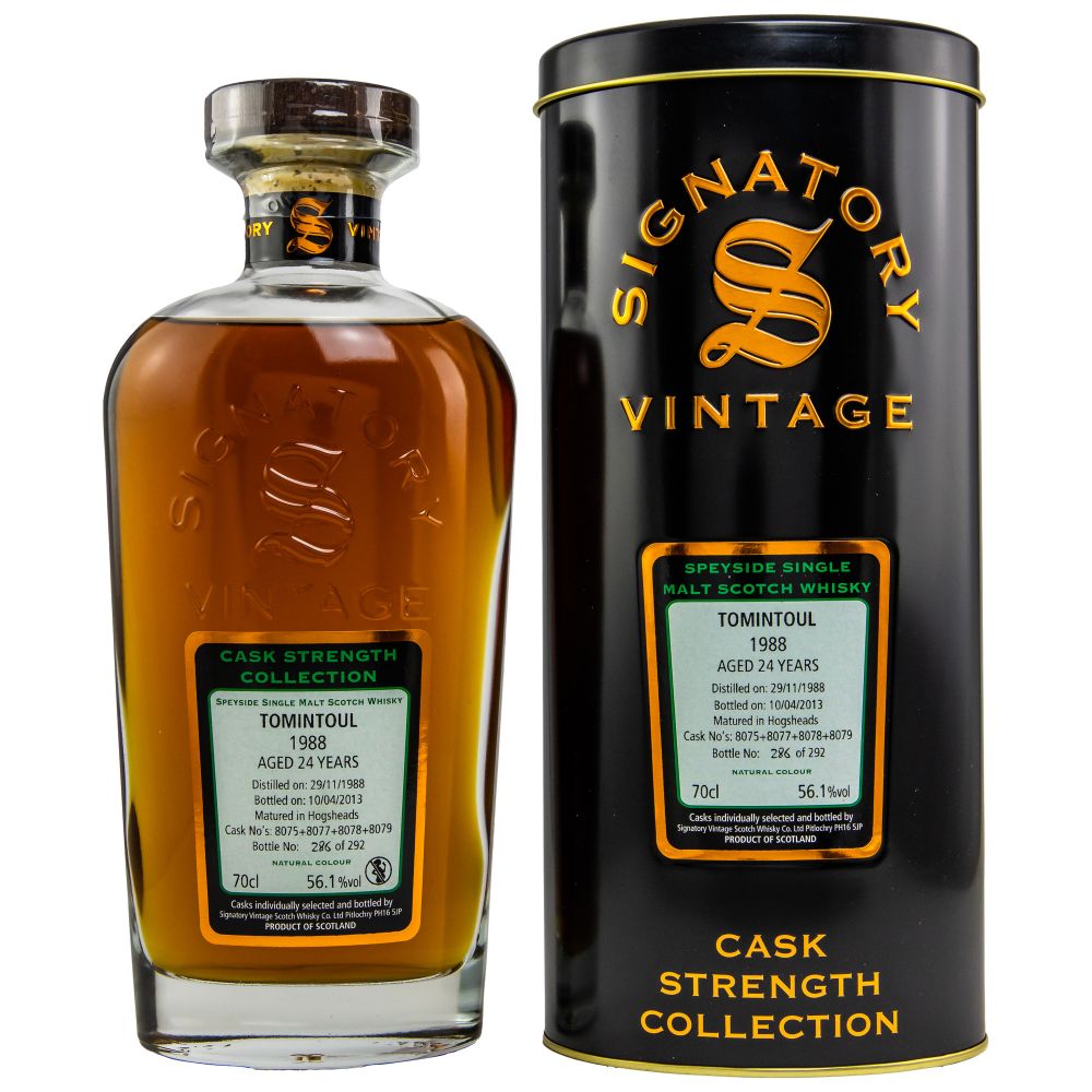 Signatory Vintage Tomintoul 1988 24 Jahre