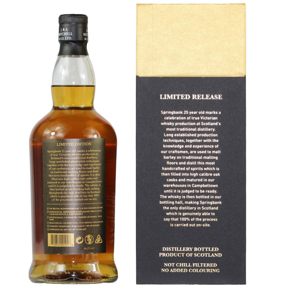 Springbank 25 Jahre 2023 Edition