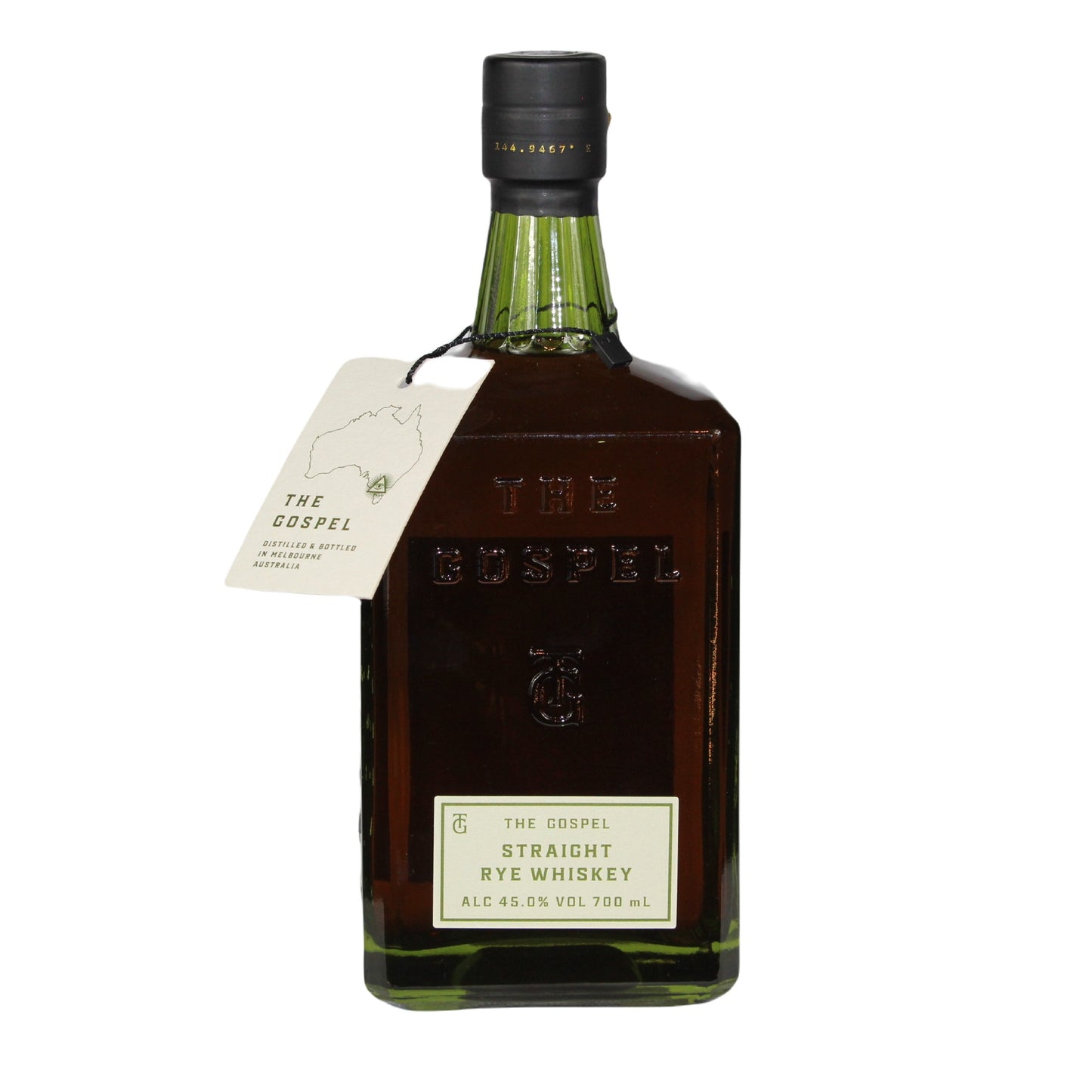 The Gospel Straight Rye Whiskey 45% 0,7l