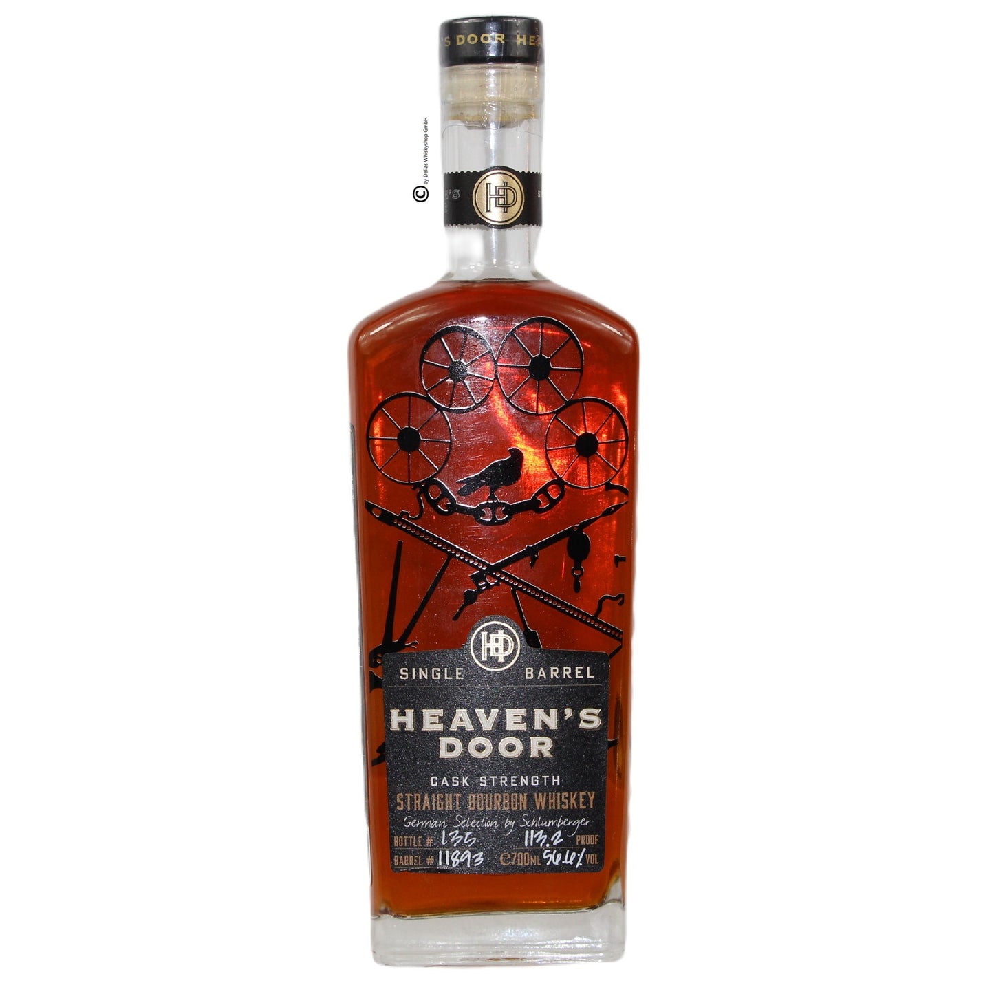 Heaven's Door Cask Strength Schlumberger Selection 2 56,6% 0,7l