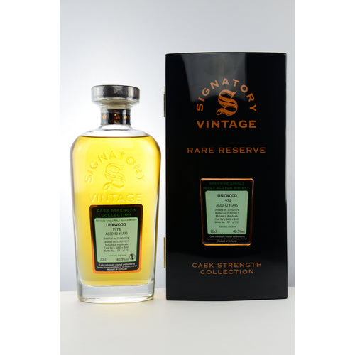 Linkwood 1974/2017 42 Jahre Signatory Cask 8440 + 8441 40,9% 0,7