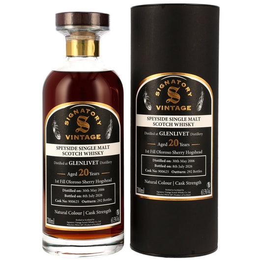Glenlivet 20 Signatory