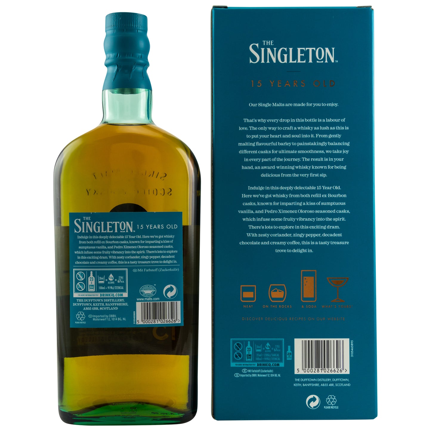 Singleton 15 Jahre 40% 0,7l