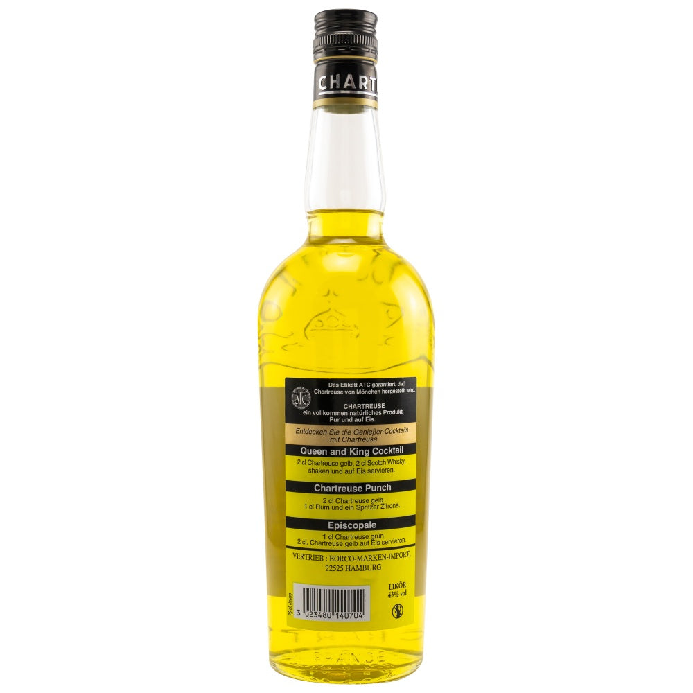 Chartreuse Yellow Liqueur 43% 0,7l