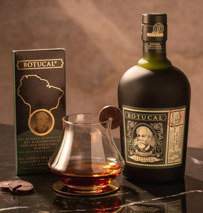 Botucal Rum mit Glas