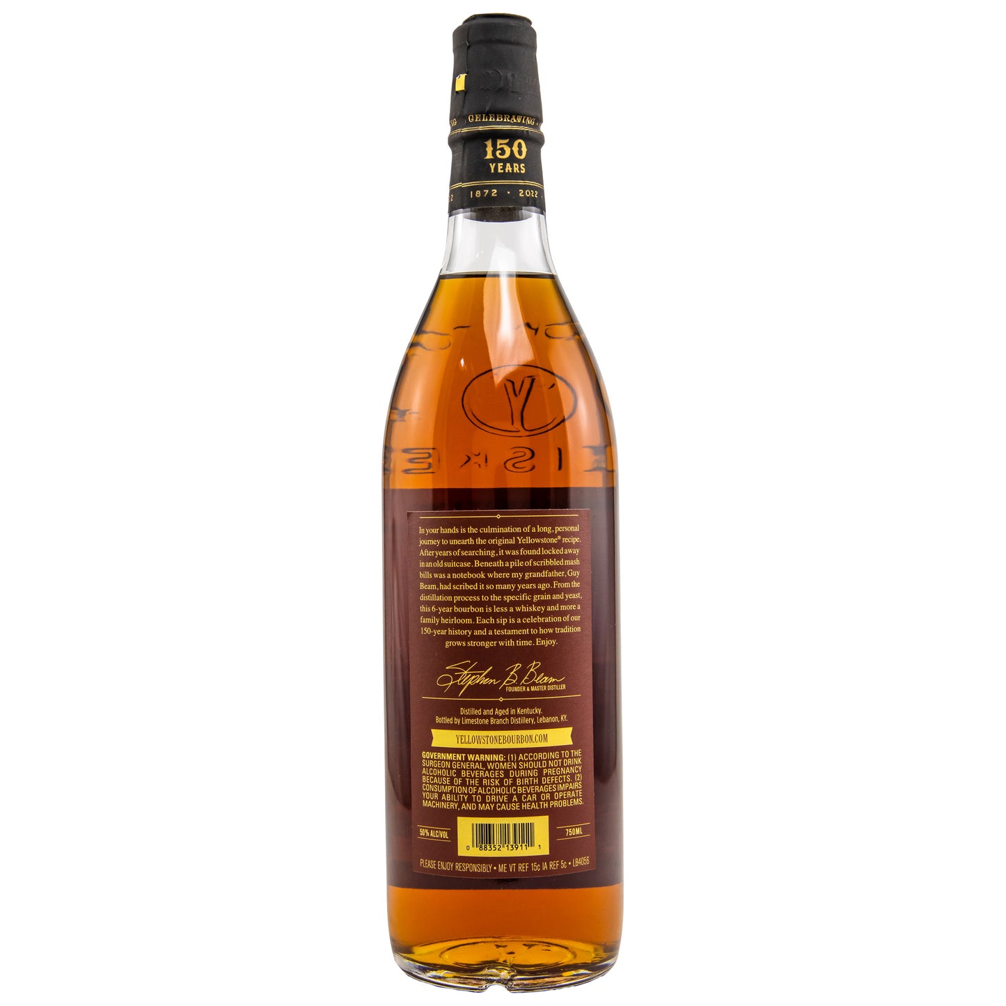 Yellowstone 6 ans Kentucky Bourbon Family Recette 50% 0,7l