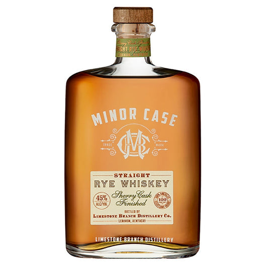 Minor Case Straight Rye Whiskey Sherry Cask Finished 45% 0,7l