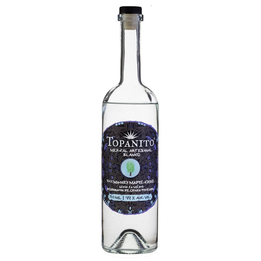 Topanito Mezcal Artesenal 100% Madre Cuishe 49% 0,7l