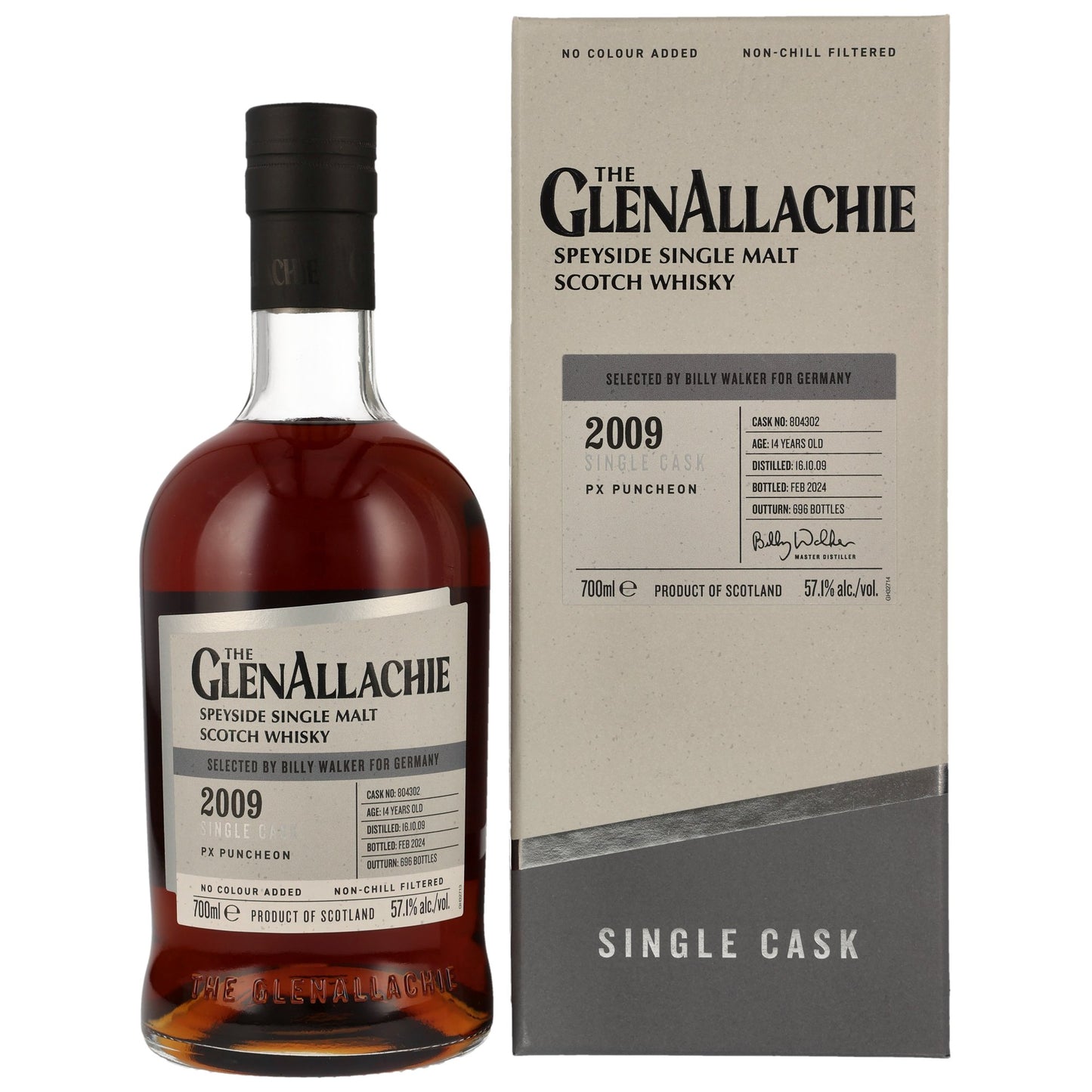 Glenallachie 14 years 2009/2024 PX Puncheon #804302 57.1% 0.7l