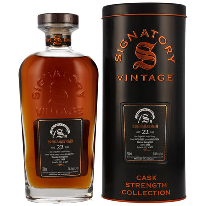 Bunnahabhain 22 ans 2001/2024 Symingtons Choice SV Oloroso Sherry Butt 1438 56,5% 0,7l