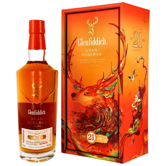 Glenfiddich 21 Years Gran Reserva Chinese New Year 2025 40% 0.7l