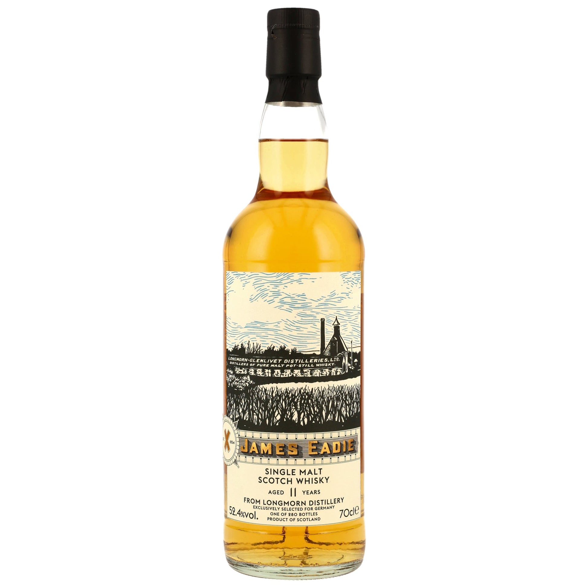 Longmorn 11 Jahre James Eadie Bourbon Barrel #2781 52,4% 0,7l