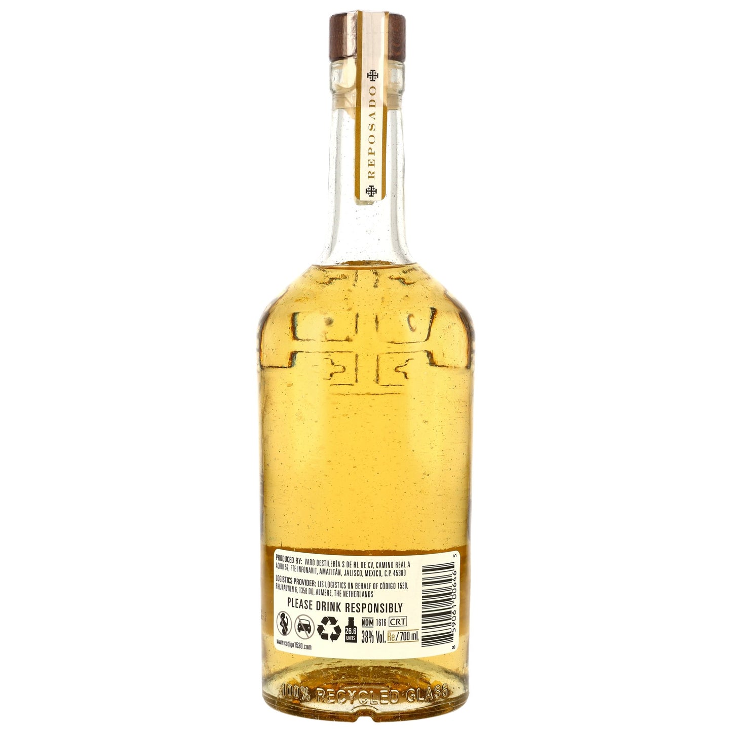 Codigo 1530 Tequila Reposado 38% 0,7l