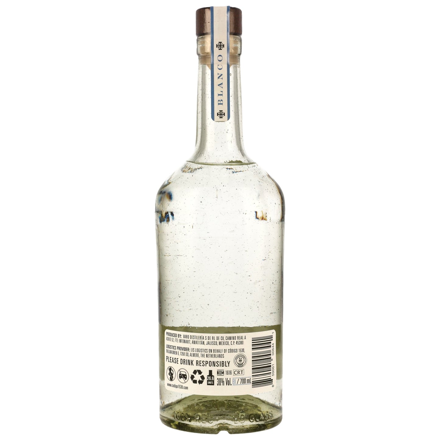 Codigo 1530 Tequila Blanco 38% 0,7l